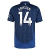 Camiseta de fútbol Manchester United Eriksen 14 2ª equipación 2024-25
